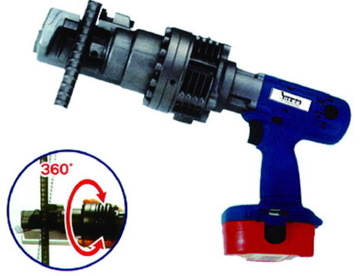 Lightweight Electric Hydraulic Rebar Cutter , Portable Cordless Rebar Cutter