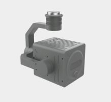 Remote Projection Onboard Laser Projector Visible Light Camera