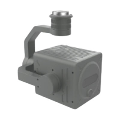 Remote Projection Onboard Laser Projector Visible Light Camera