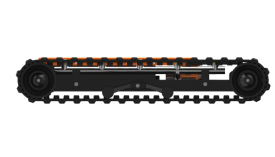 Portable Fire Extinguishing Robot with Lithium Battery Driven Wireless Remote Control and Small Size for Urban Vehicle Fires