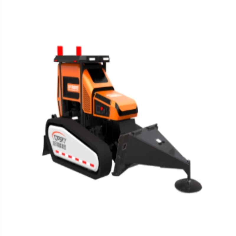 Establishment Of Forest Isolation Zone For Deploying Fire Fighting Robots