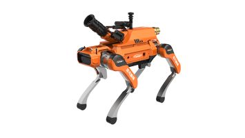 Zróżnicowane moduły zamontowane i rozszerzalne interfejsy Pomoc w przeciwpożarowym działaniu Czterokrotny pies-robot