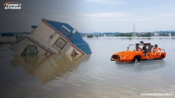 Pojemność: 6 osób łódź amfibiczna przyjmując kołowe podwozie podróż na każdym terenie