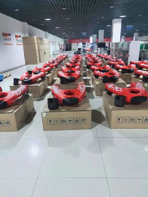 Robot zdalnego sterowania ratownictwa wodnego z symetryczną konstrukcją poduszki powietrznej zapobiegającej kolizjom
